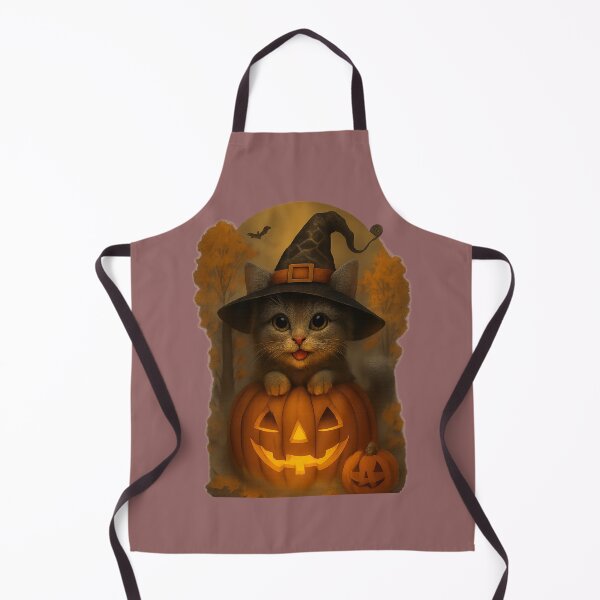 Item preview, Grey Kitten with Autumn Pumpkins. Chat gris et citrouilles d’automne designed and sold by Drawingshirts.