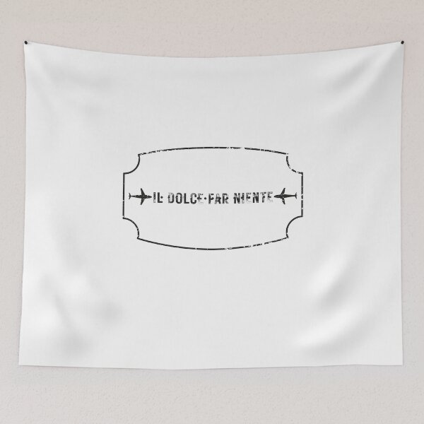Item preview, Dolce far niente designed and sold by LaughandLaugh.