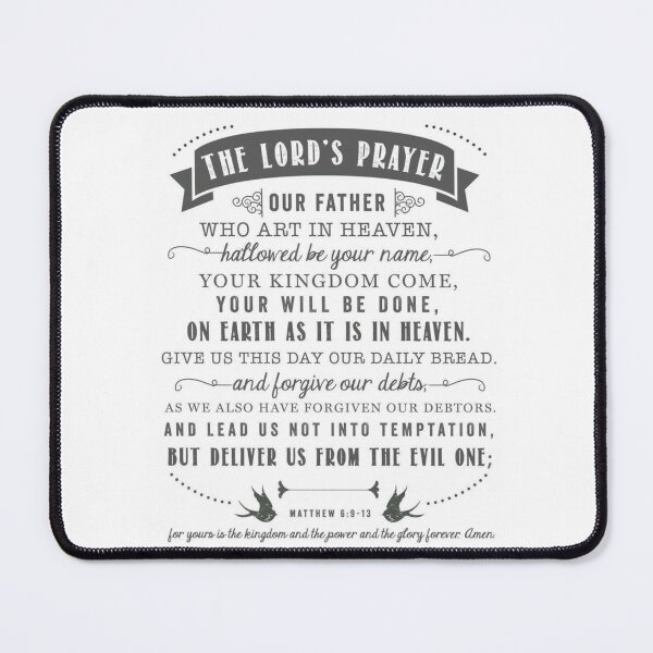 Item preview, The Lord's Prayer - Graphical Adaptation designed and sold by Christians Aiding Christ.
