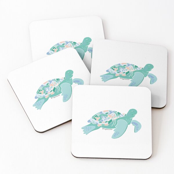 Item preview, Reef Turtle Airlie Beach Whitsundays designed and sold by joana-mendiola.