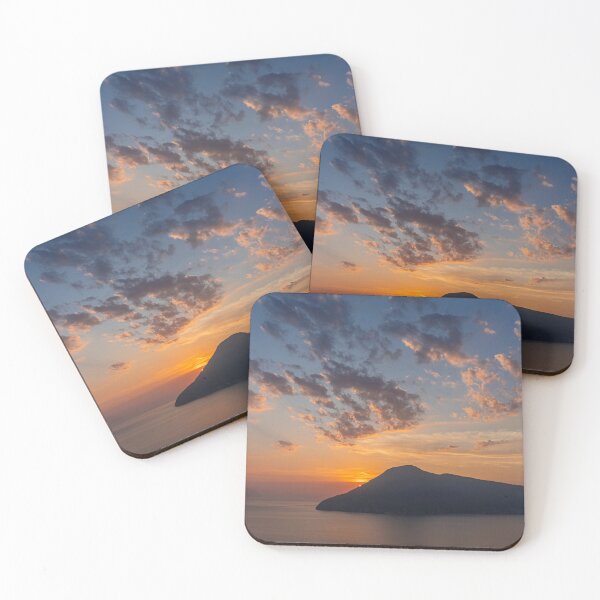 Item preview, Sunset Behind Salina Island - Aeolian Islands, Italy designed and sold by SalvatoreCphoto.