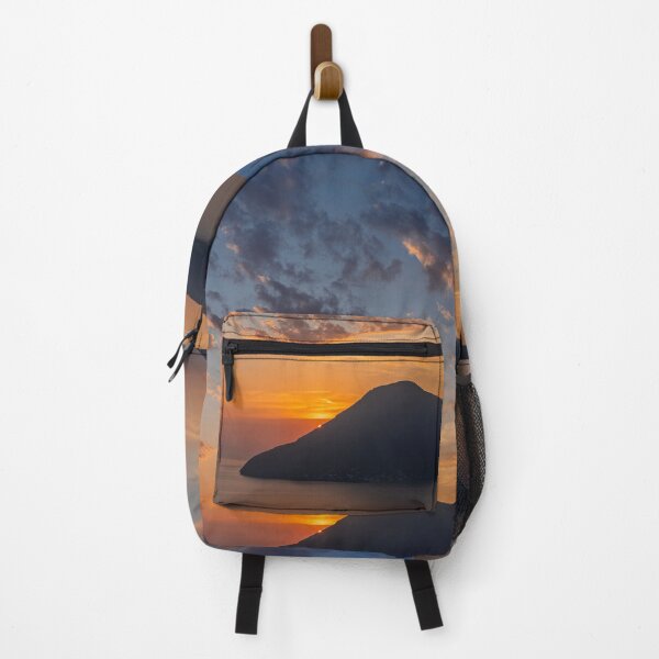 Item preview, Sunset Behind Salina Island - Aeolian Islands, Italy designed and sold by SalvatoreCphoto.