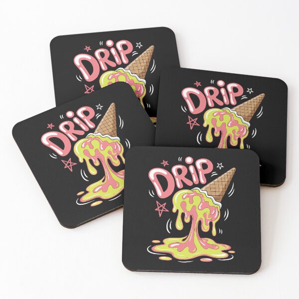 Item preview, Drip: A Vibrant and Playful Ice Cream Graphic designed and sold by 89BLACK.