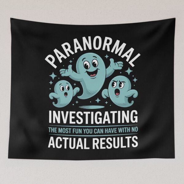 Item preview, Ghost Hunting Investigator Joke designed and sold by CookWorldLaughs.