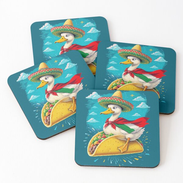 Item preview, Mexican flag tacos Duck Meme designed and sold by Uglyandcute.