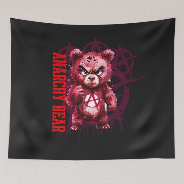 Item preview, Anarchy Bear designed and sold by ArtisticDesignsbyLinda.