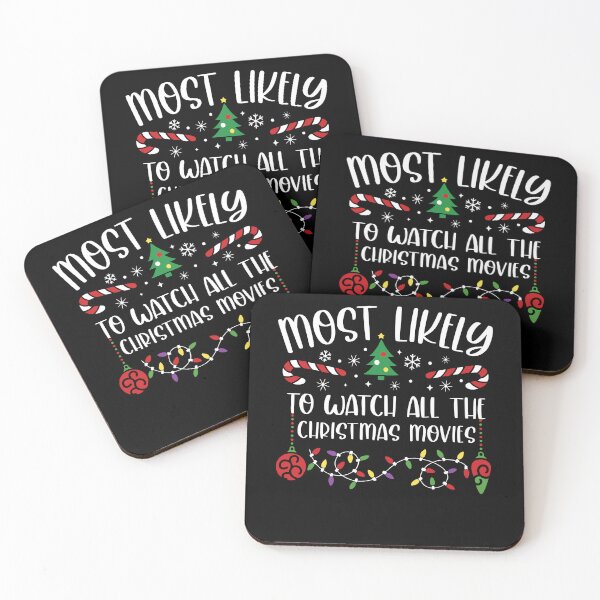 Item preview, Most Likely To Watch All The Christmas Movies designed and sold by Vadimwj.