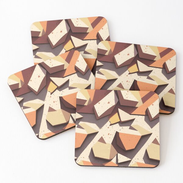Item preview, Oversized Sunset Terrazzo Tile 3 designed and sold by Tom-Johnson.