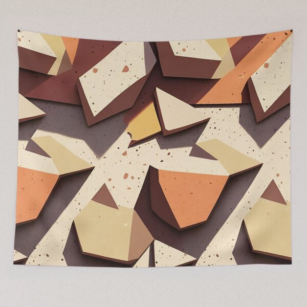 Item preview, Oversized Sunset Terrazzo Tile 3 designed and sold by Tom-Johnson.