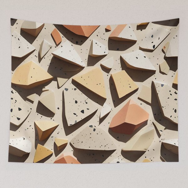 Item preview, Oversized Sunset Terrazzo Tile 4 designed and sold by Tom-Johnson.