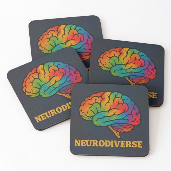 Item preview, Neurodiverse Colorful Brain – Creative Mind Illustration designed and sold by ilkami.