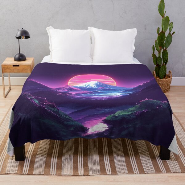 Item preview, Neon Fuji Rising designed and sold by Christian Weiss.