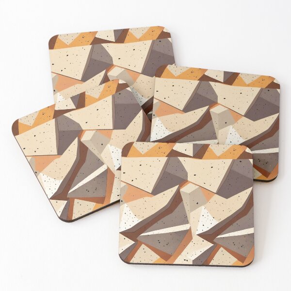 Item preview, Oversized Sunset Terrazzo Tile 6 designed and sold by Tom-Johnson.