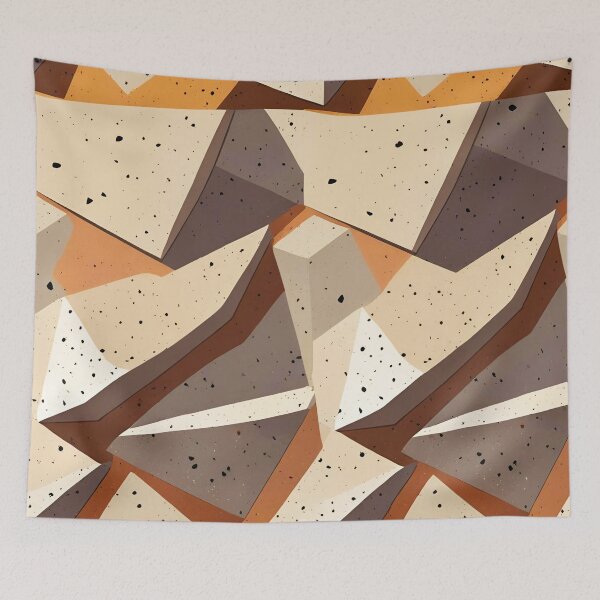 Item preview, Oversized Sunset Terrazzo Tile 6 designed and sold by Tom-Johnson.