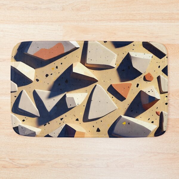 Item preview, Oversized Sunset Terrazzo Tile 8 designed and sold by Tom-Johnson.