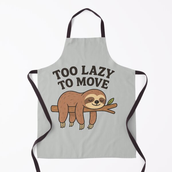 Item preview, Too Lazy To Move – Cute Retro Cartoon Sloth Design designed and sold by suszak24.