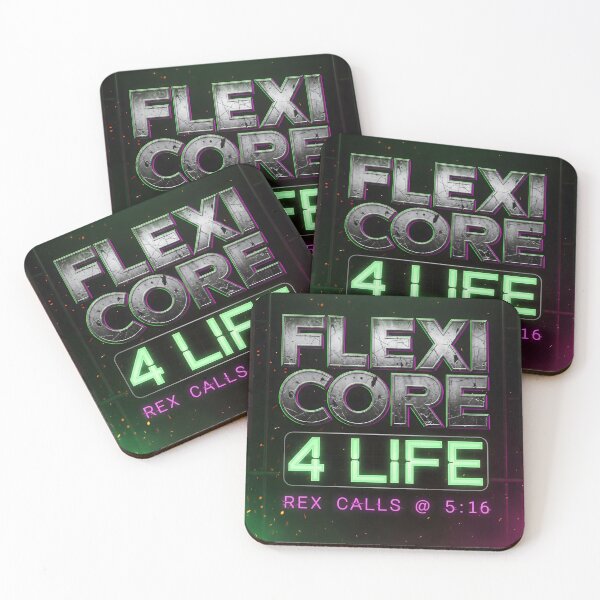 Item preview, FLEXI CORE Cyberpunk Typography with Neon Energy designed and sold by SplashTastic.