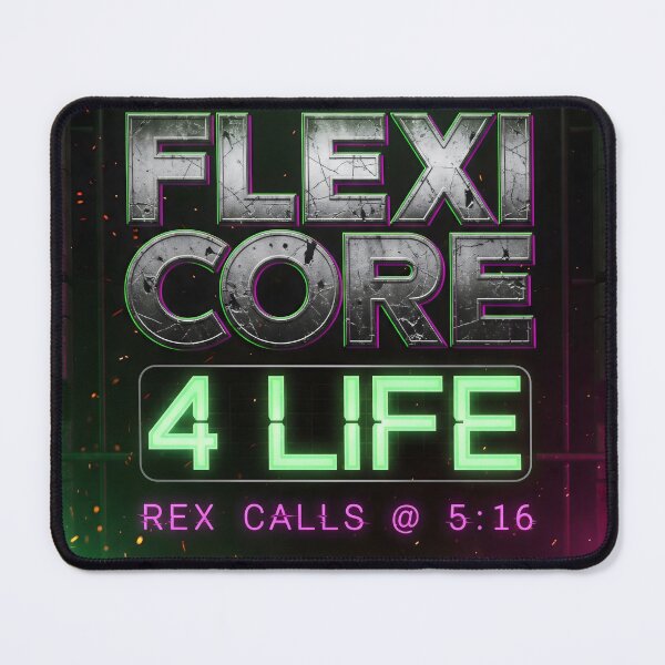 Item preview, FLEXI CORE Cyberpunk Typography with Neon Energy designed and sold by SplashTastic.