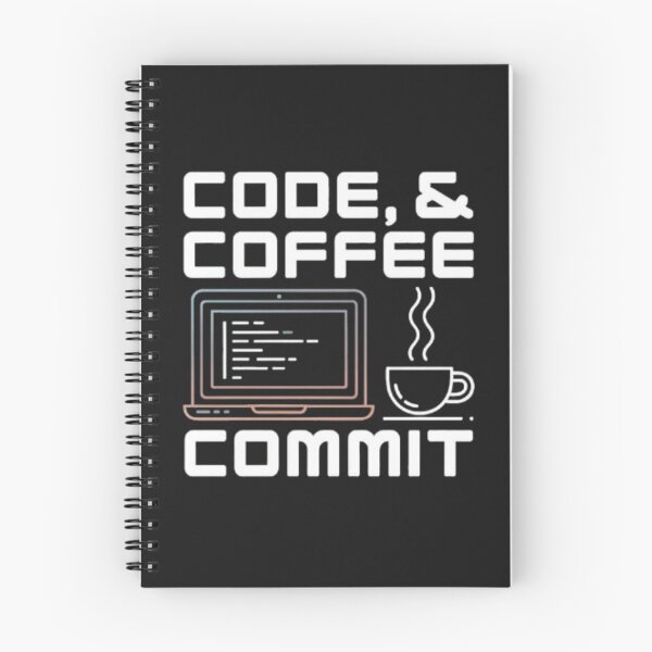 Item preview, Code and Coffee Commit – Programmer & Developer Design designed and sold by DesignNadine.