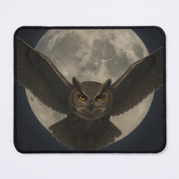 Item preview, Owl in the Full Moon designed and sold by NorseDrip.