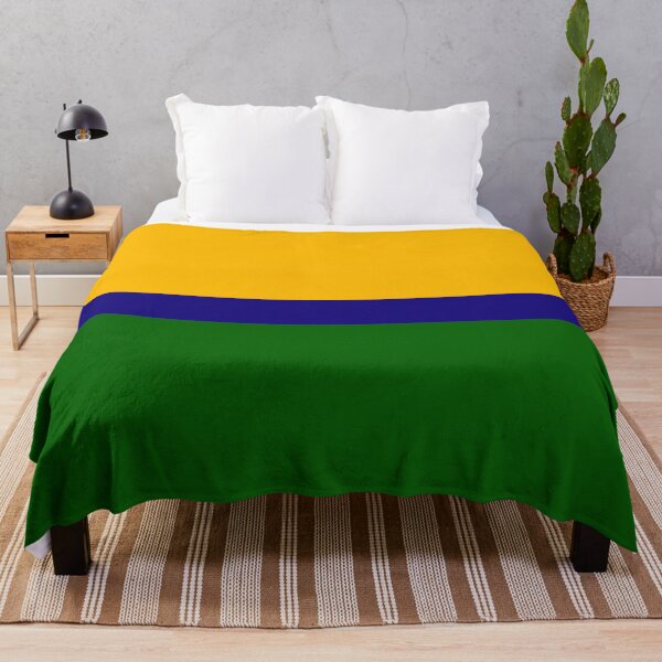 Item preview, Yellow Blue Green Plain Color Block designed and sold by PatternTitan.