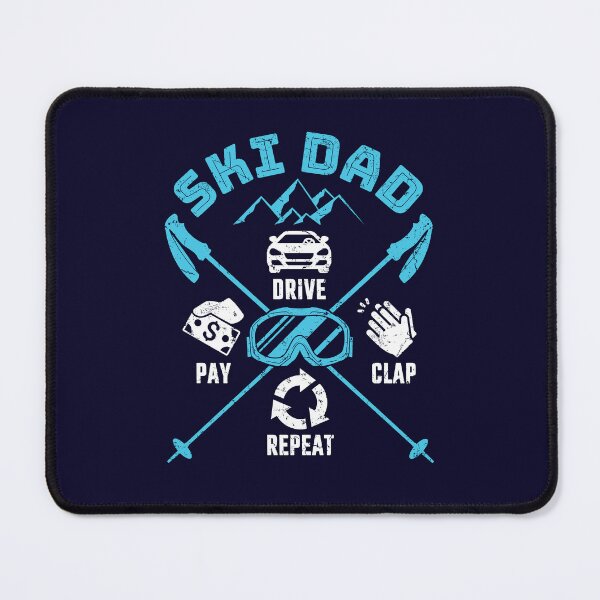 Item preview, Skiing Dad Drive Pay Clap Repeat designed and sold by jaygo.