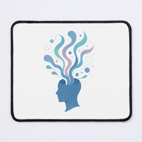 Item preview, Neurodiverse Mindscape – Abstract Brain Art Celebrating Autism & Creative Thinking designed and sold by ilkami.