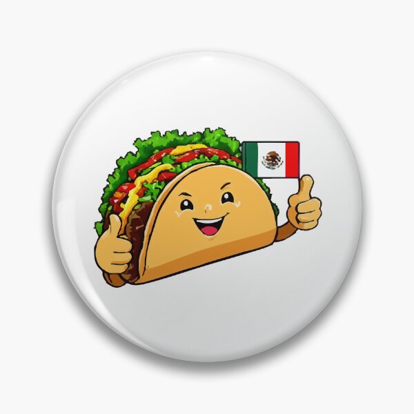Item preview, Mexican flag Funny Taco designed and sold by Uglyandcute.