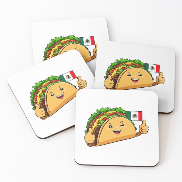 Item preview, Mexican flag Funny Taco designed and sold by Uglyandcute.