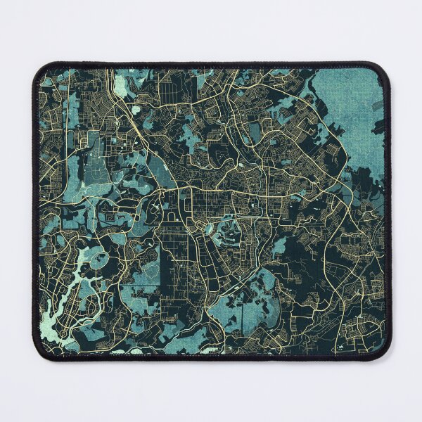 Item preview, Kajang City Map of Selangor, Malaysia - Summer designed and sold by deMAP.