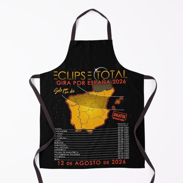 Item preview, Total Solar Eclipse 2026 Tour of Spain August 12th 2026 - On Front designed and sold by Nerd Shizzle.
