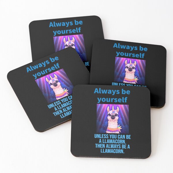 Item preview, Always Be Yourself – Funny Llamacorn Quote Design  designed and sold by Jho251981.