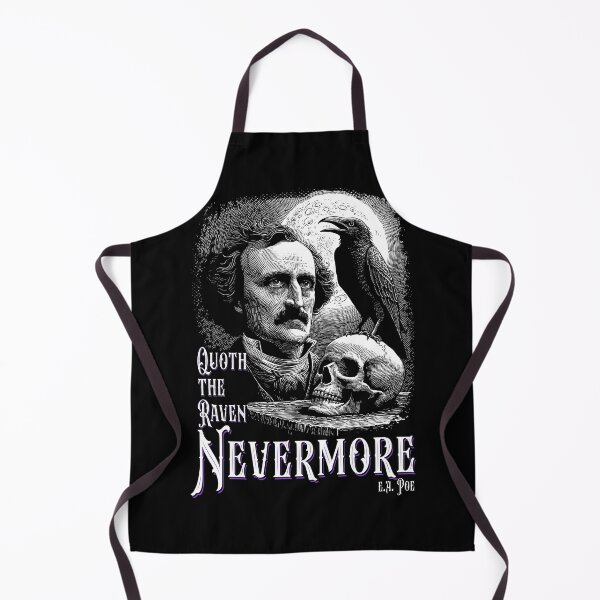 Item preview, Edgar Allan Poe's Raven Nevermore Illustration designed and sold by PetsArt.