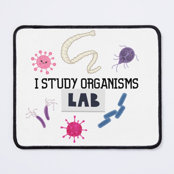 Item preview, I Study Organisms | Funny Biologist Science T-Shirt designed and sold by TheMysticNook.