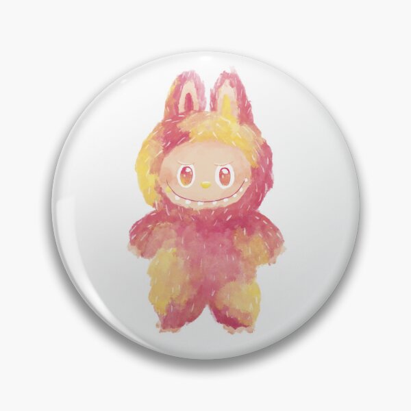 Item preview, Labubu pink and yellow  designed and sold by Rachiearts.