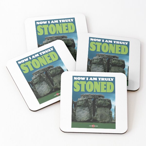 Item preview, Fun T-shirt poster Stoned Henge, England designed and sold by Robert Hills.