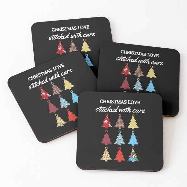 Item preview, Cozy Collection of Christmas Tree Ornaments with Santa and Snowflakes designed and sold by SplashTastic.