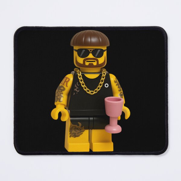 Item preview, Lego-Inspired The Ibiza's Final Boss Meme designed and sold by BrandtMertz.