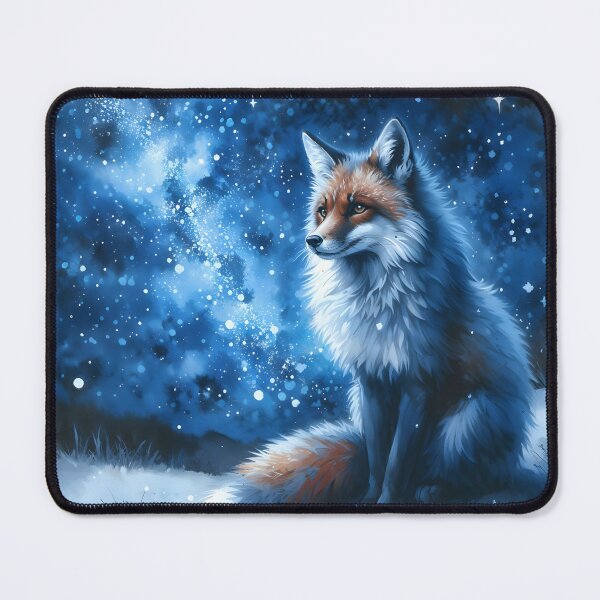 Item preview, Fox Beneath the Milky Way designed and sold by RubisLeaf.
