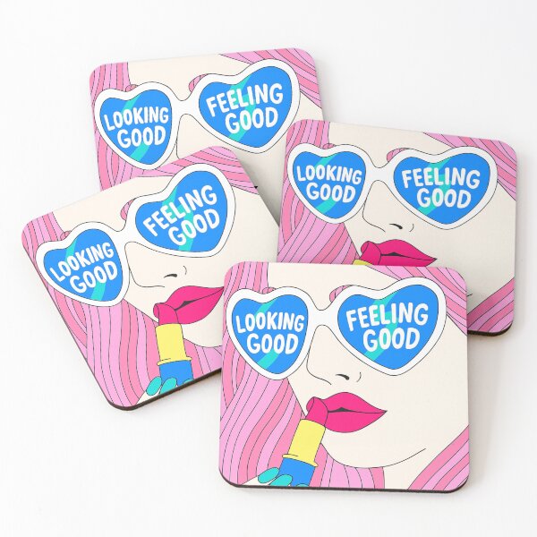 Item preview, Looking Good Feeling Good - Self Love and Glam Pop Art designed and sold by Vicky021.