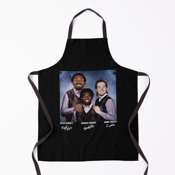 Item preview, Shedeur Sanders Kenny Pickett Myles Garrett Football, Cleveland Step Bros Vintage Meme designed and sold by BrandtMertz.