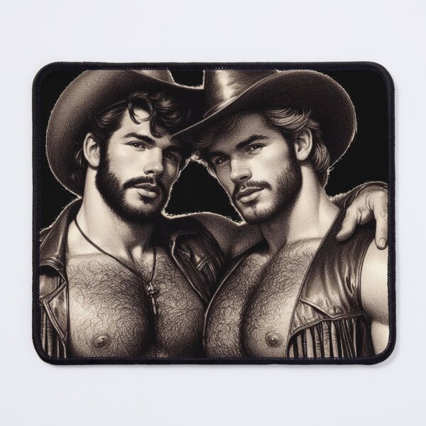 Item preview, Gay San Francisco Leather Cowboys "Got Your Back" Gay Pride Graphic Design designed and sold by ItsAKinkThing.