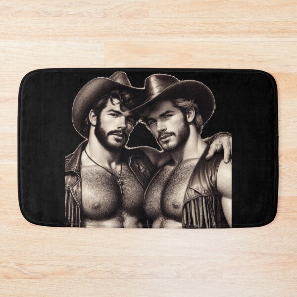 Item preview, Gay San Francisco Leather Cowboys "Got Your Back" Gay Pride Graphic Design designed and sold by ItsAKinkThing.