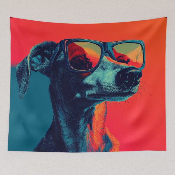 Item preview, Cool Greyhound dog with sunglasses designed and sold by gut2000.