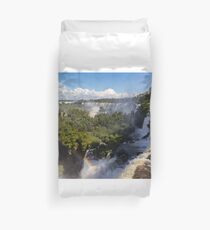 Puerto Iguazu Waterfalls on Argentian Side Duvet Cover