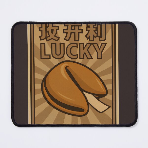 Item preview, “Lucky Fortune Cookie | Vintage Asian Retro Poster Art” designed and sold by ReyDeLaCalle.