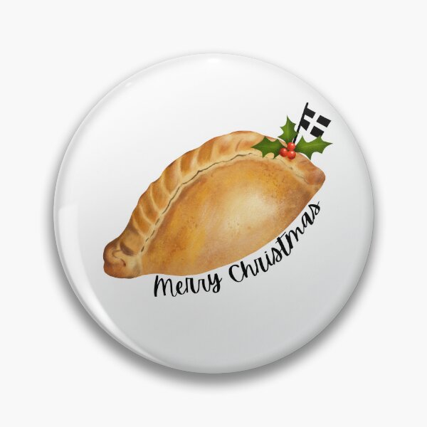 Item preview, Merry Christmas Cornish Pasty designed and sold by SarahWhittle.