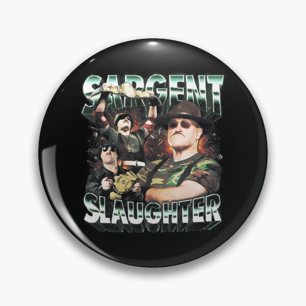 Item preview, Sargent Slaughter Retro Bootleg designed and sold by BrandtMertz.