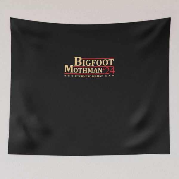 Item preview, Bigfoot-Mothman-2024--Cryptid-Election-Campaign designed and sold by GuyyMosciski.