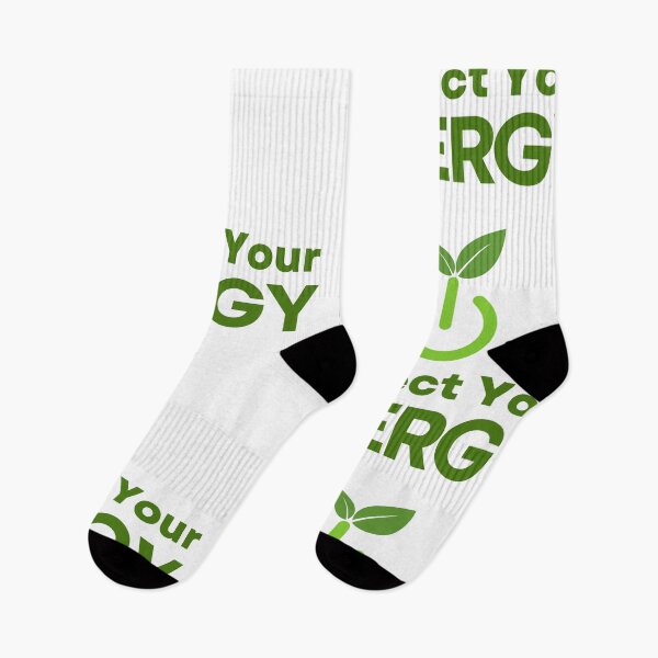 Item preview, Protect Your Energy – Eco & Mental Health Awareness Design designed and sold by hight-design.